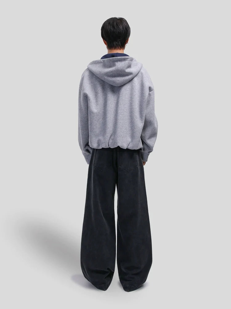 A-LINE WIDE LEG JEANS