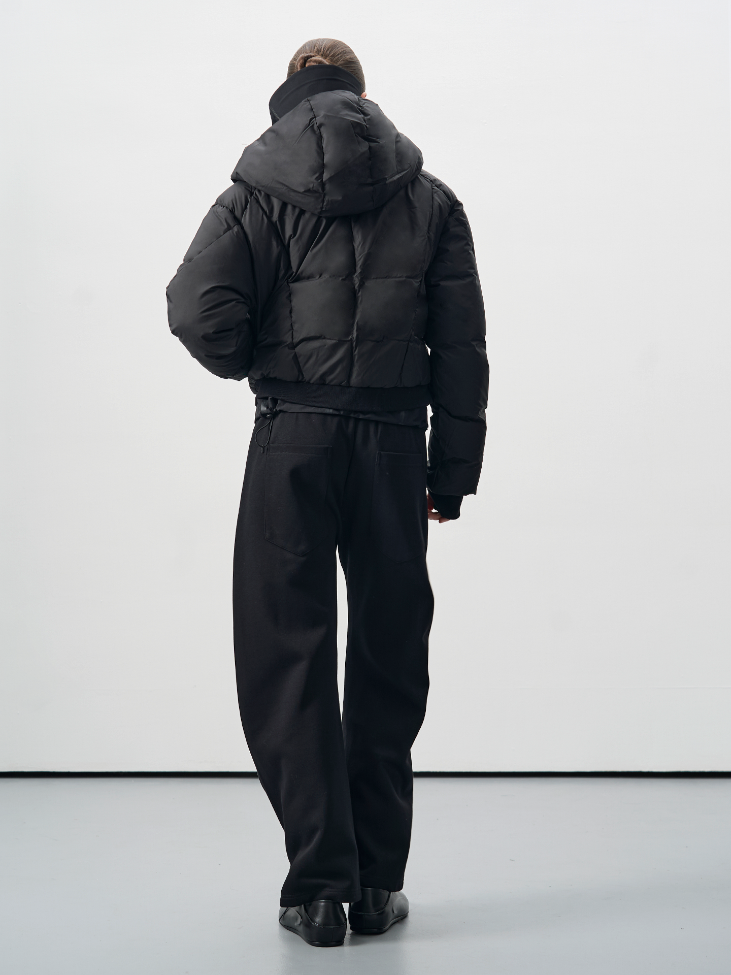 HIGH COLLAR DOWN COAT