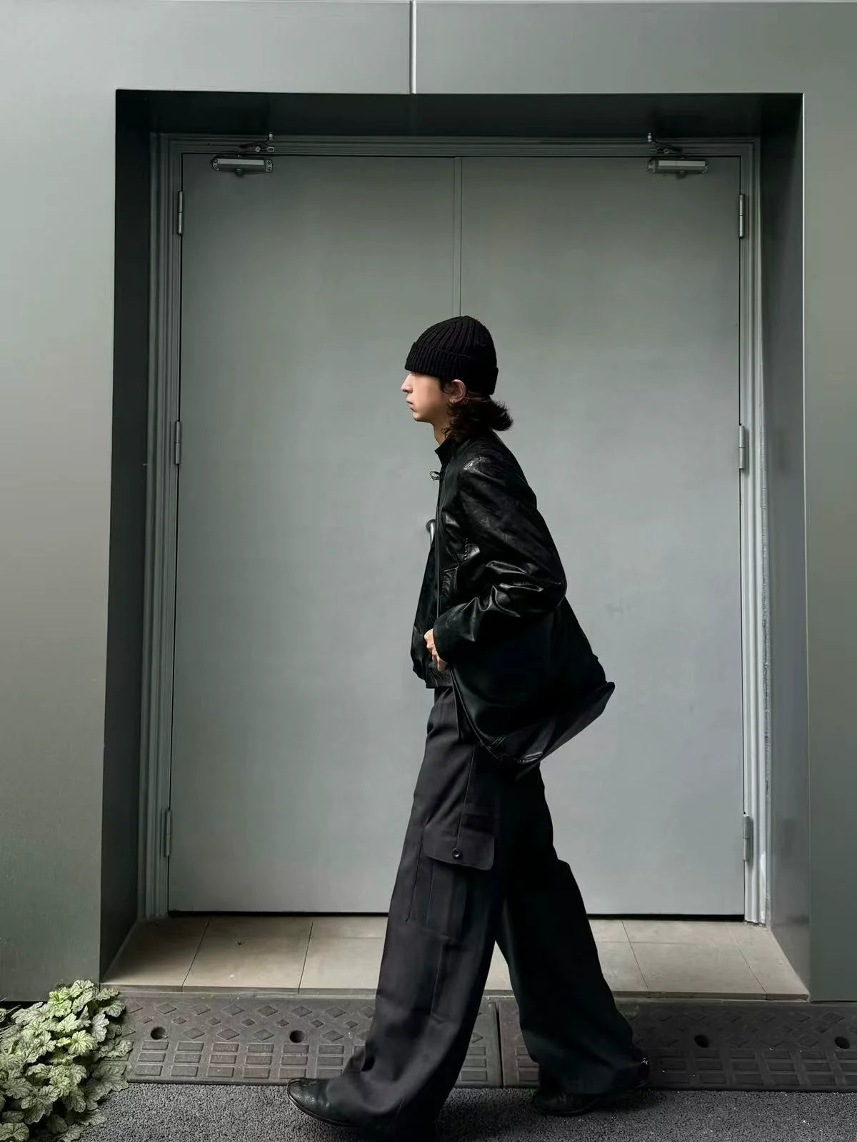 TWEED A-LINE TROUSERS