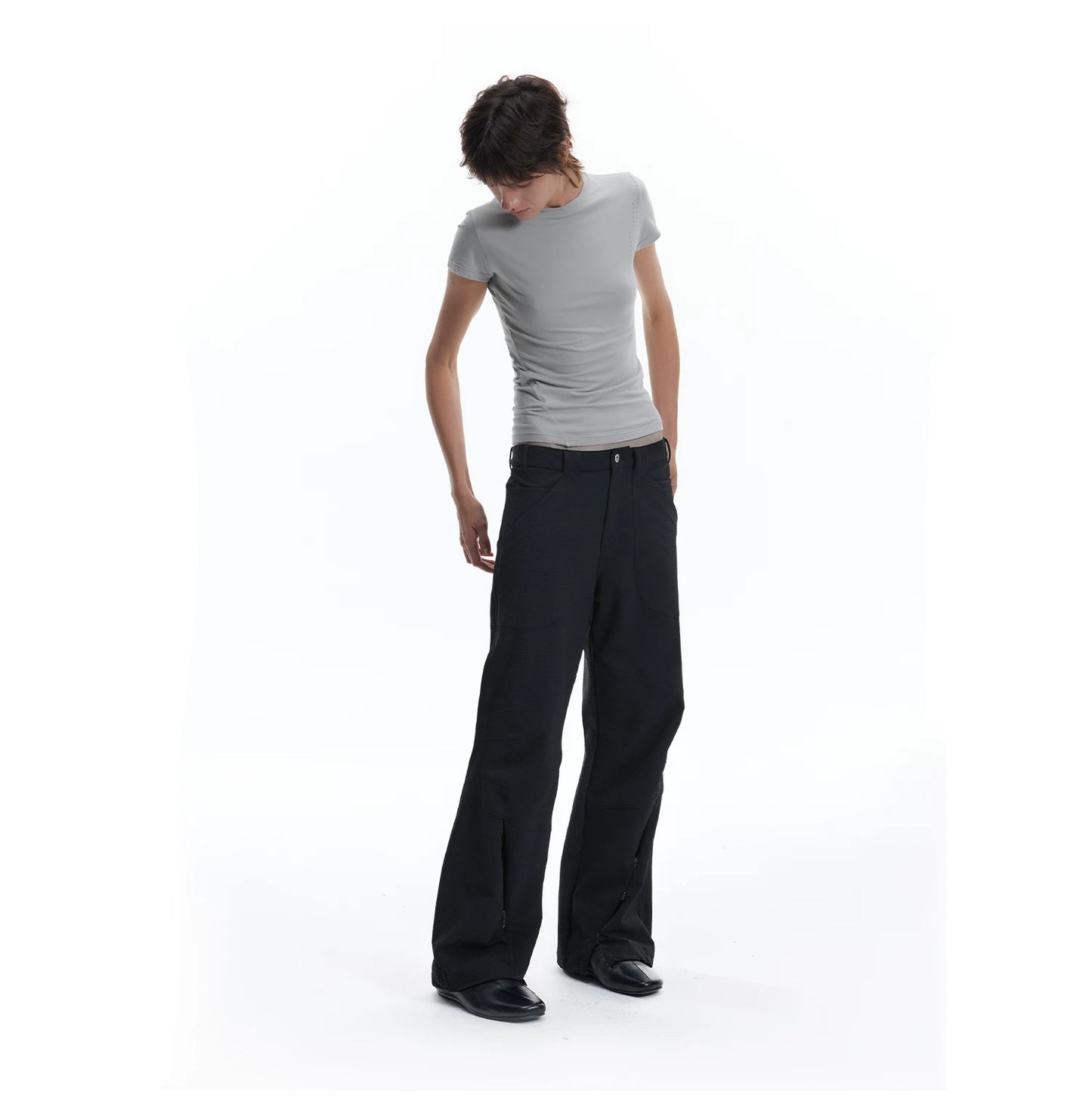 AMMONIA-FREE BREATHABLE PLEATED PANTS