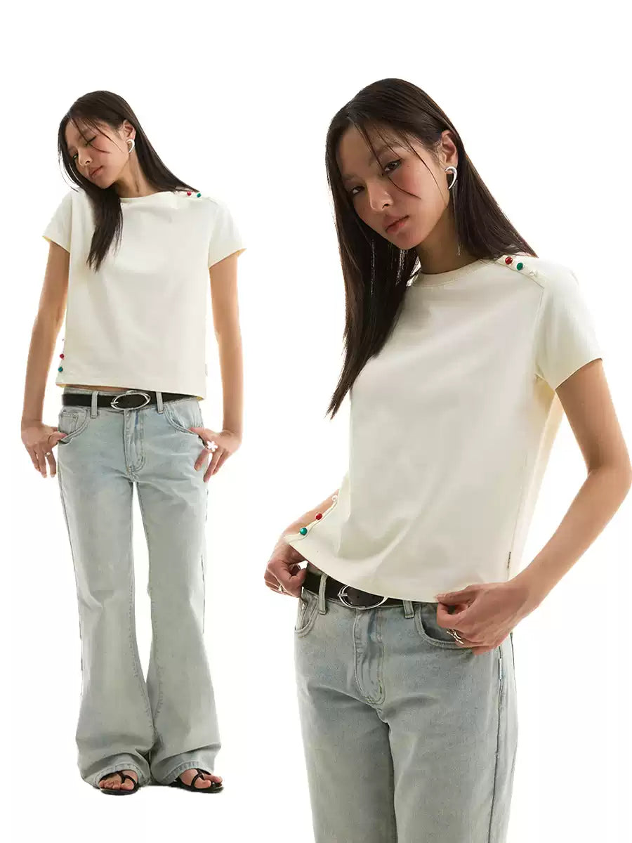 Beaded T-shirts