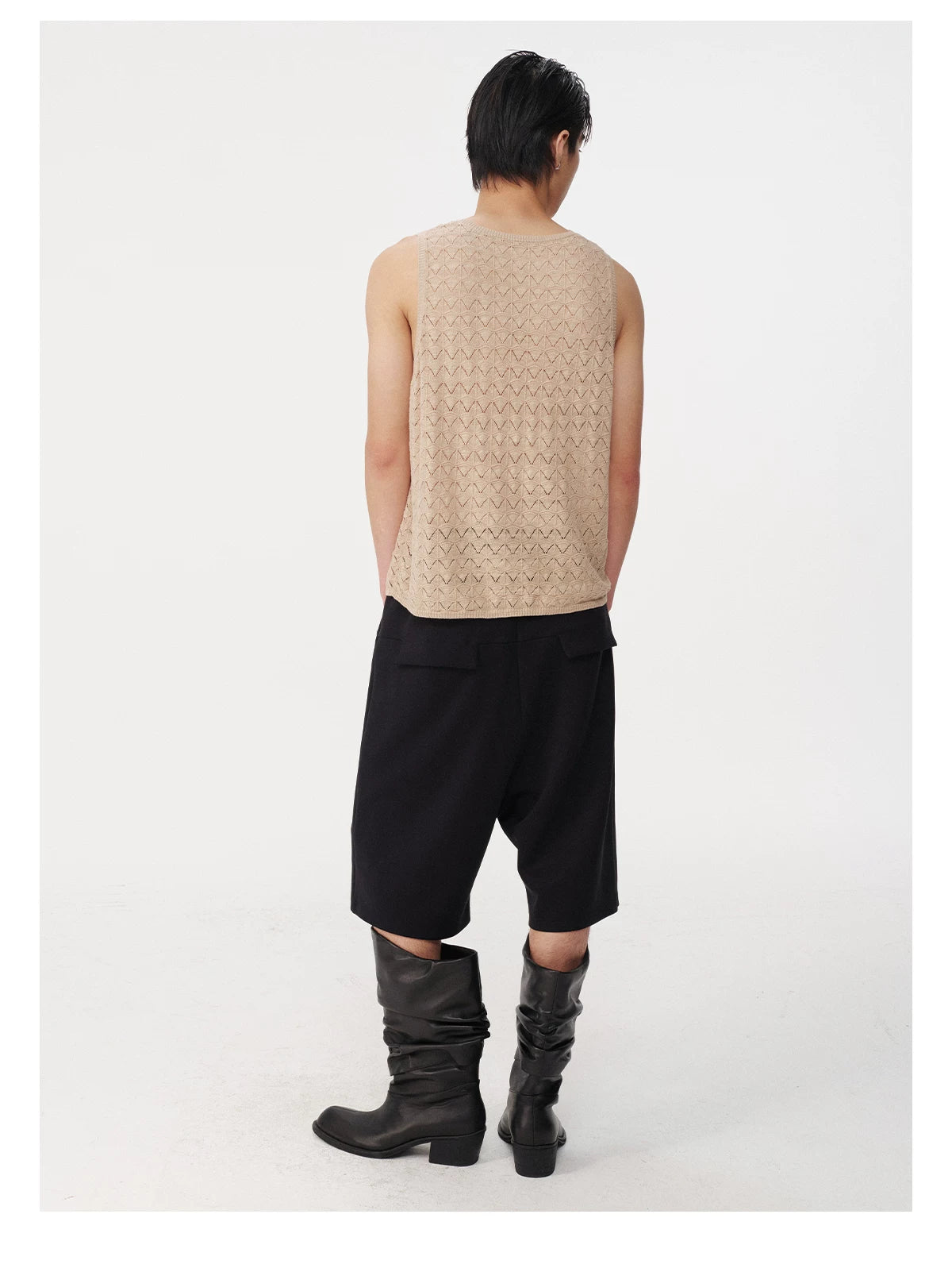 LOW-RISE POCKET SHORTS
