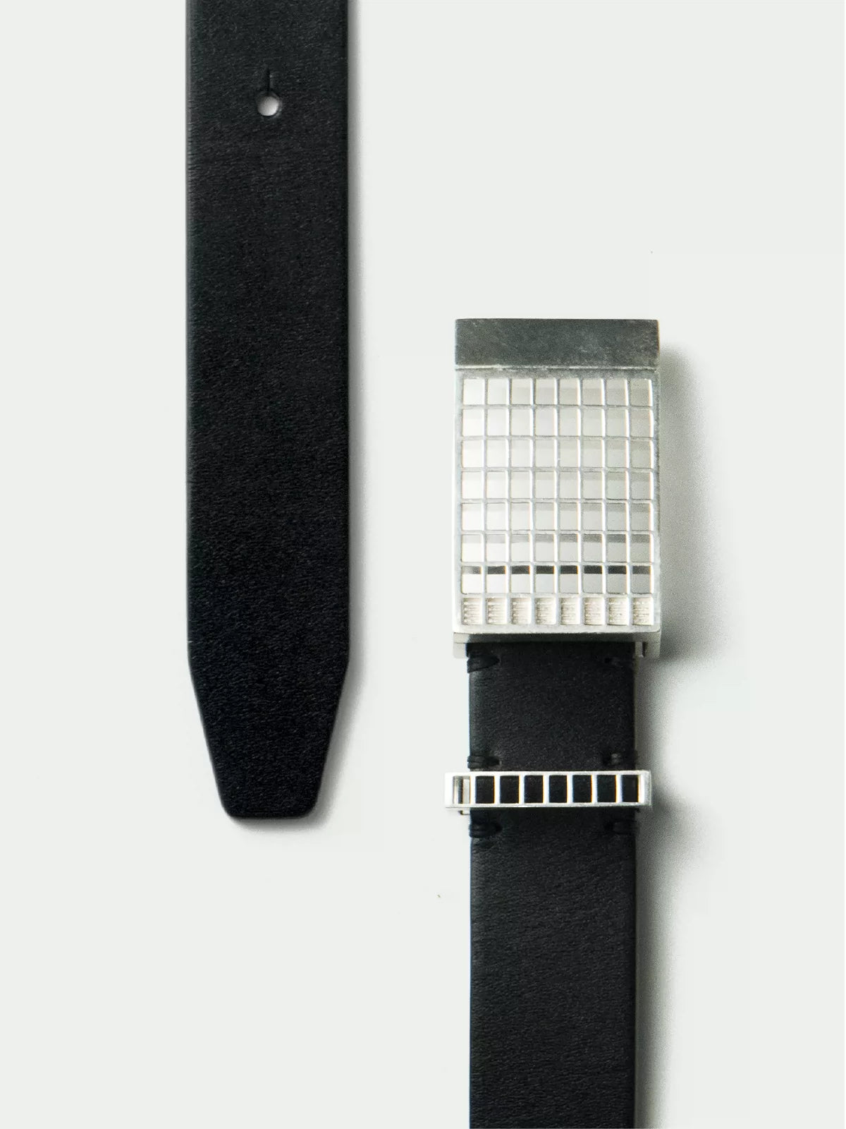 GRIDON LEATHER BELT