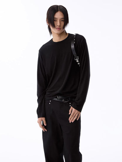 LAYERED COMFORT LONG-SLEEVE TEE