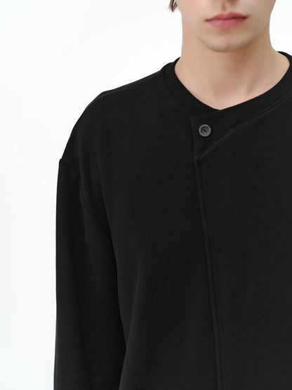 WARM V-NECK MERINO WOOL TOP