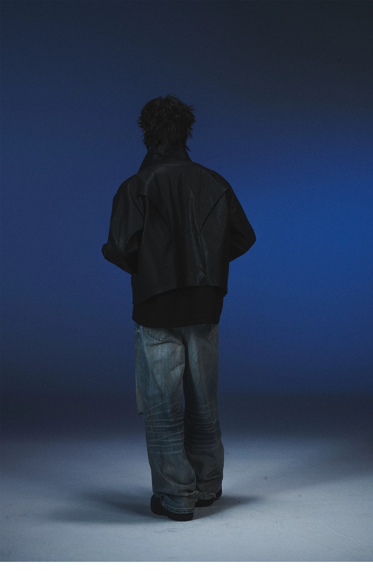 3D MACHETE LEATHER JACKET