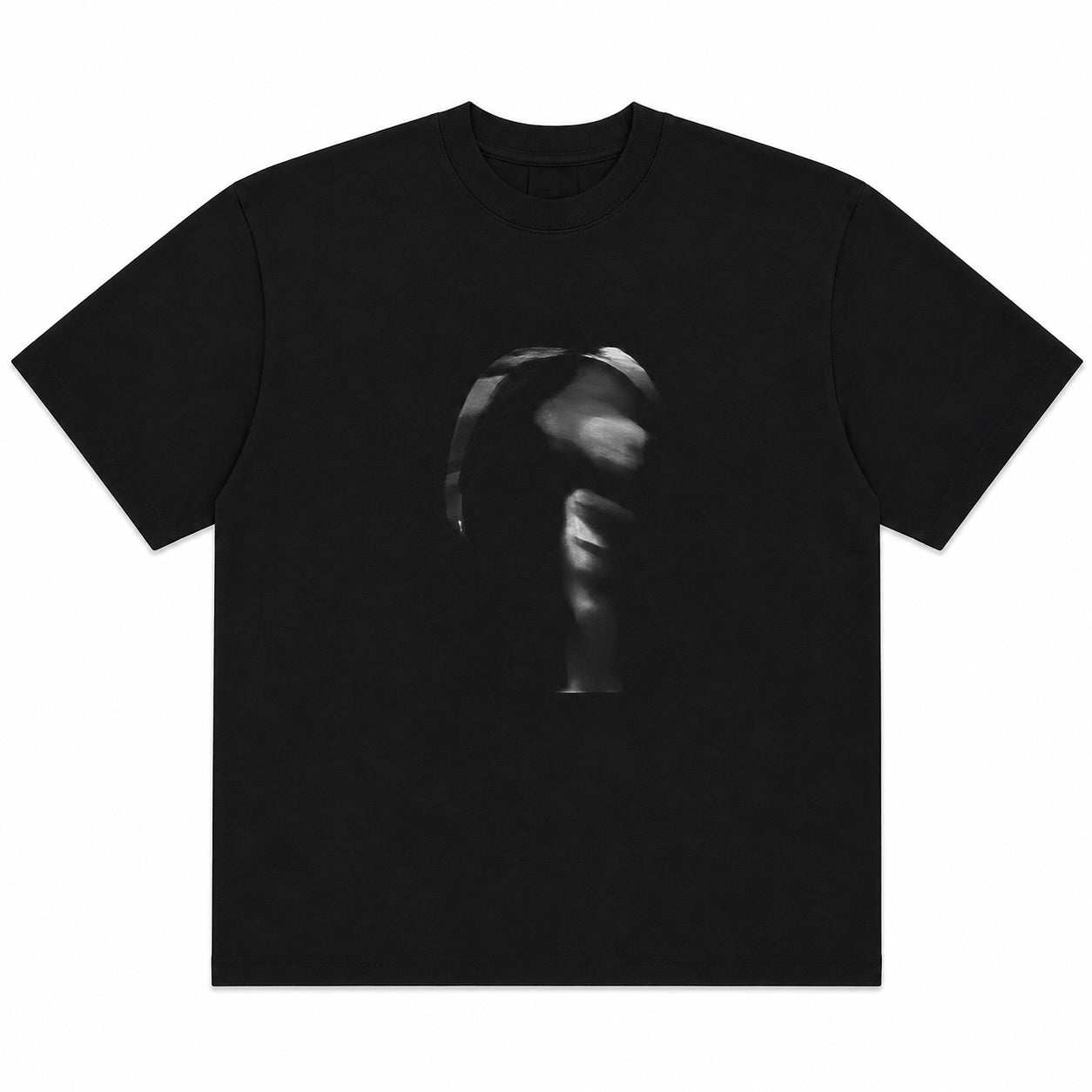ABSTRACT FACE TEE