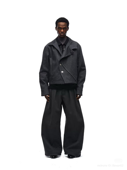 CROPPED DENIM JACKET