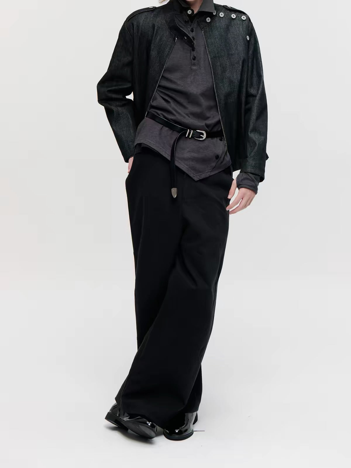 REIMAGINED MULTI-PANEL WIDE-LEG PANTS