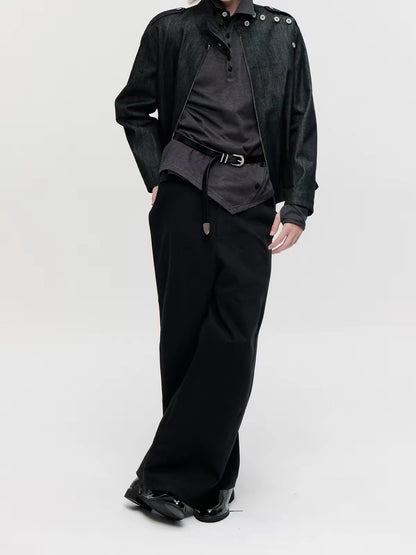 REIMAGINED MULTI-PANEL WIDE-LEG PANTS