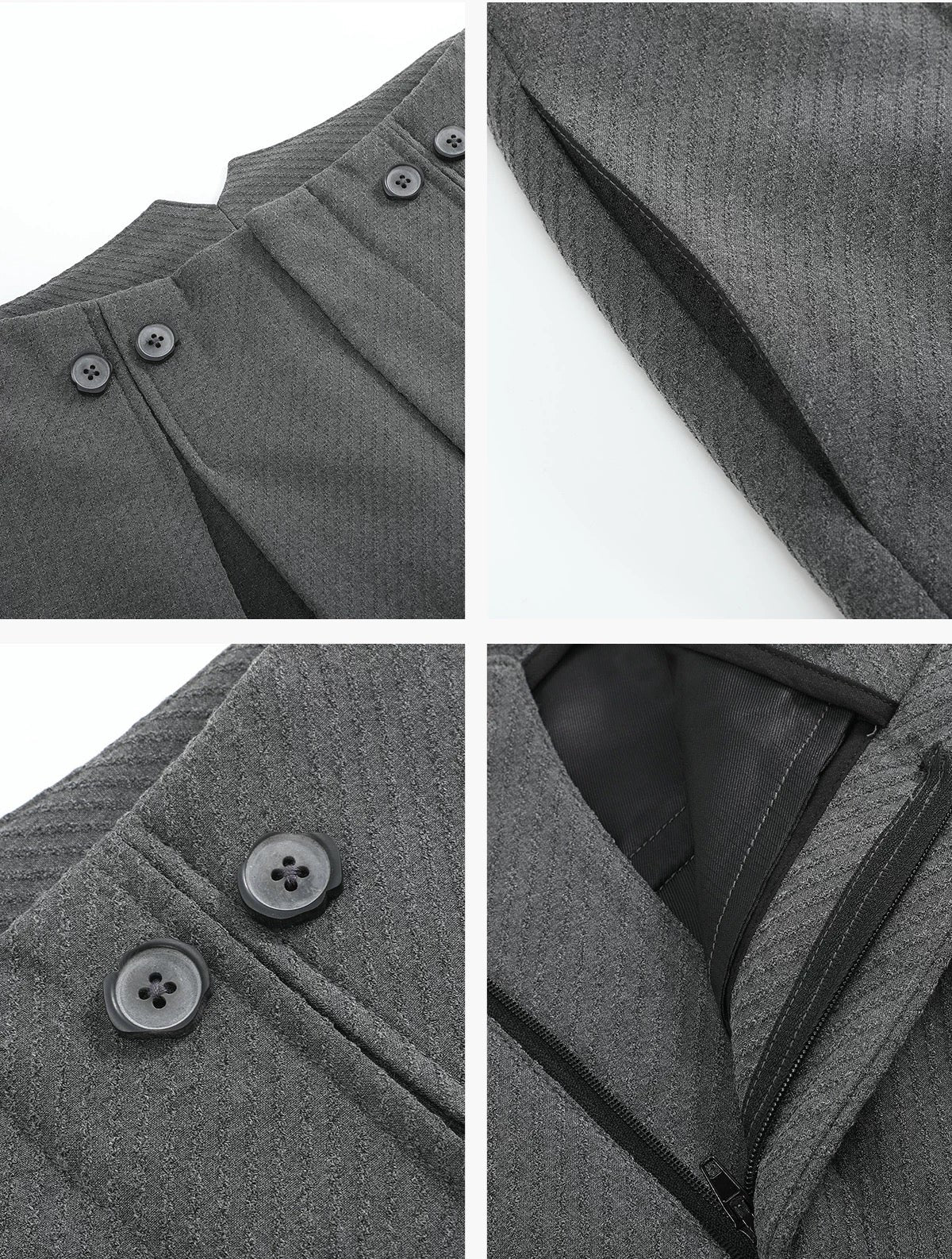 STRAIGHT LEG SUIT PANTS