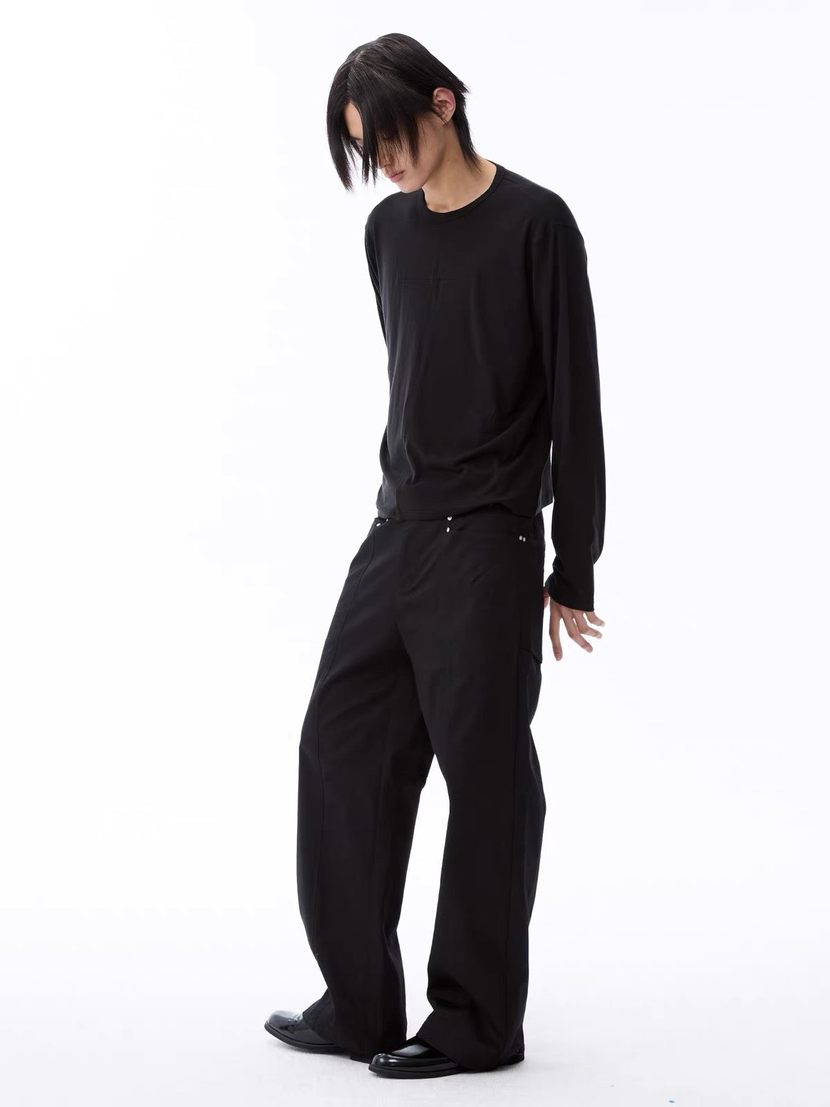 LAYERED COMFORT LONG-SLEEVE TEE