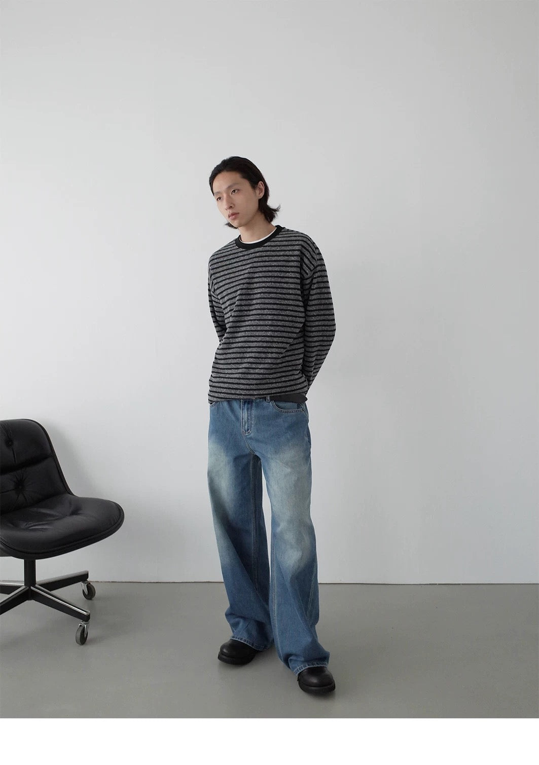 VINTAGE STRIPED RELAXED T-SHIRT