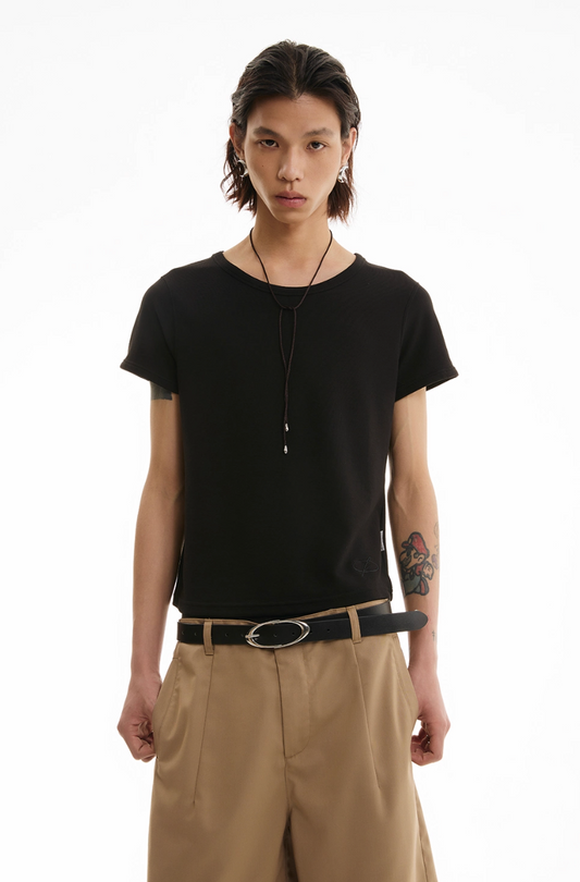 BOXY CROP TEE
