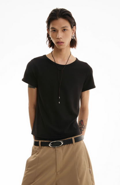 BOXY CROP TEE