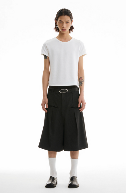 BOXY CROP TEE