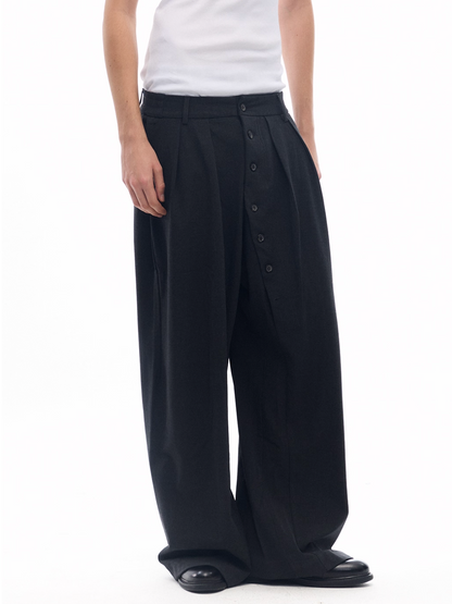 ECLIPSE PLEAT TROUSERS