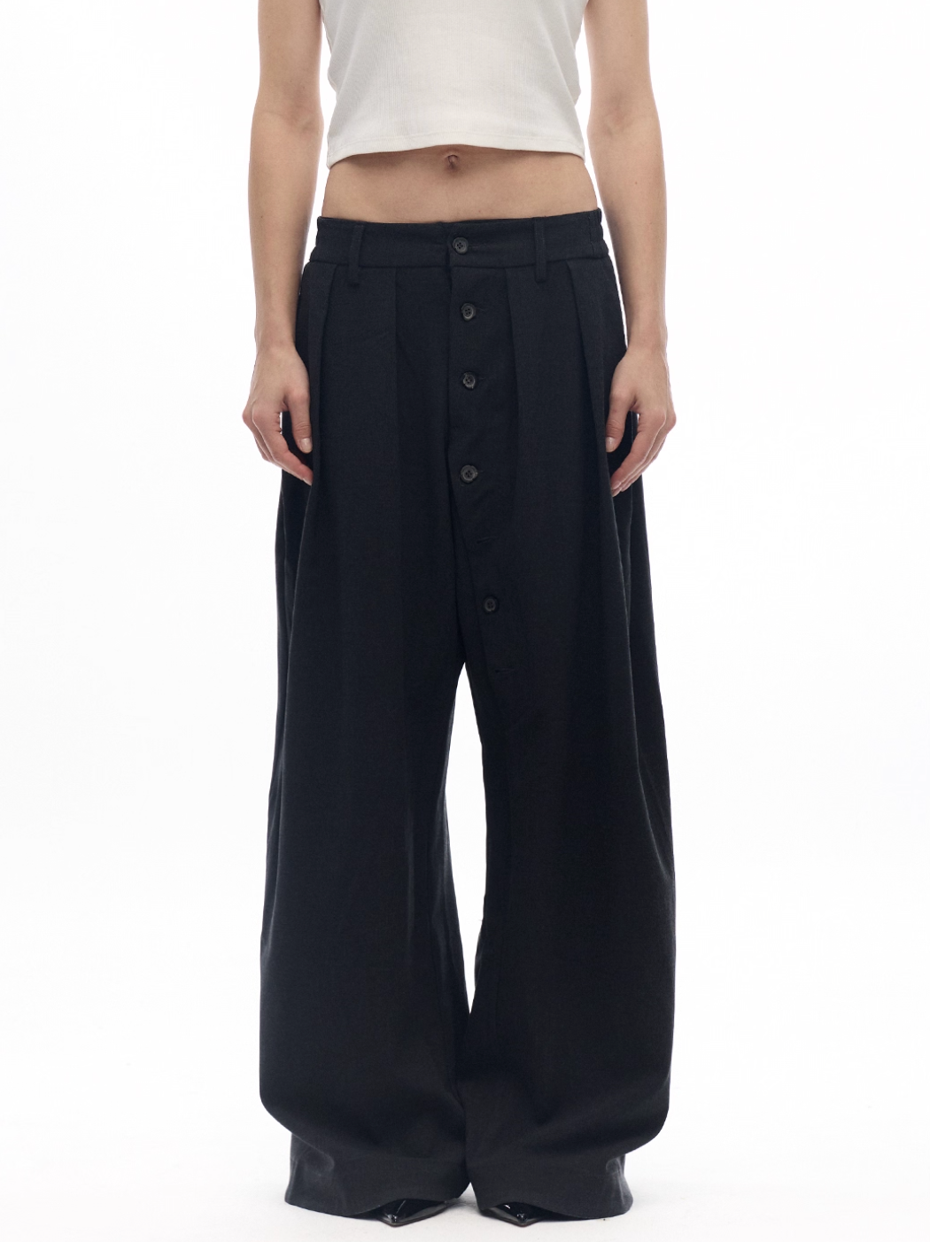 ECLIPSE PLEAT TROUSERS
