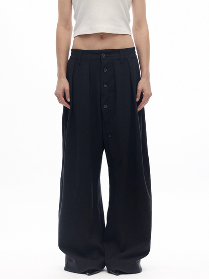 ECLIPSE PLEAT TROUSERS