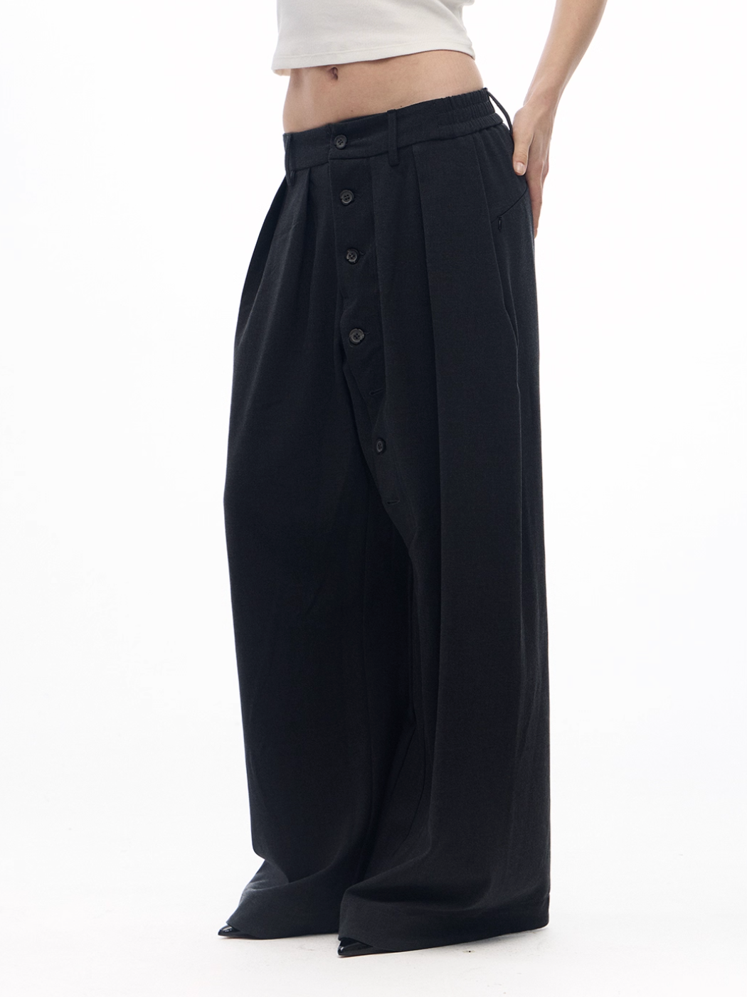 ECLIPSE PLEAT TROUSERS