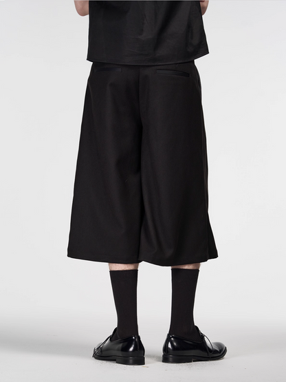 SATIN PLEAT CULOTTES