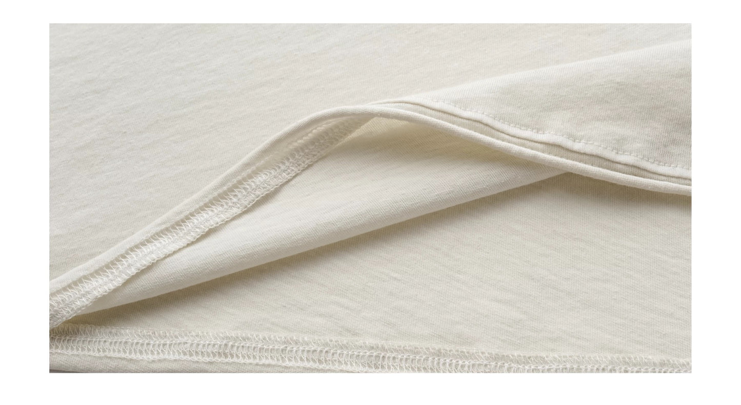 TEXTURED COTTON LINEN TAILORED SHIRT