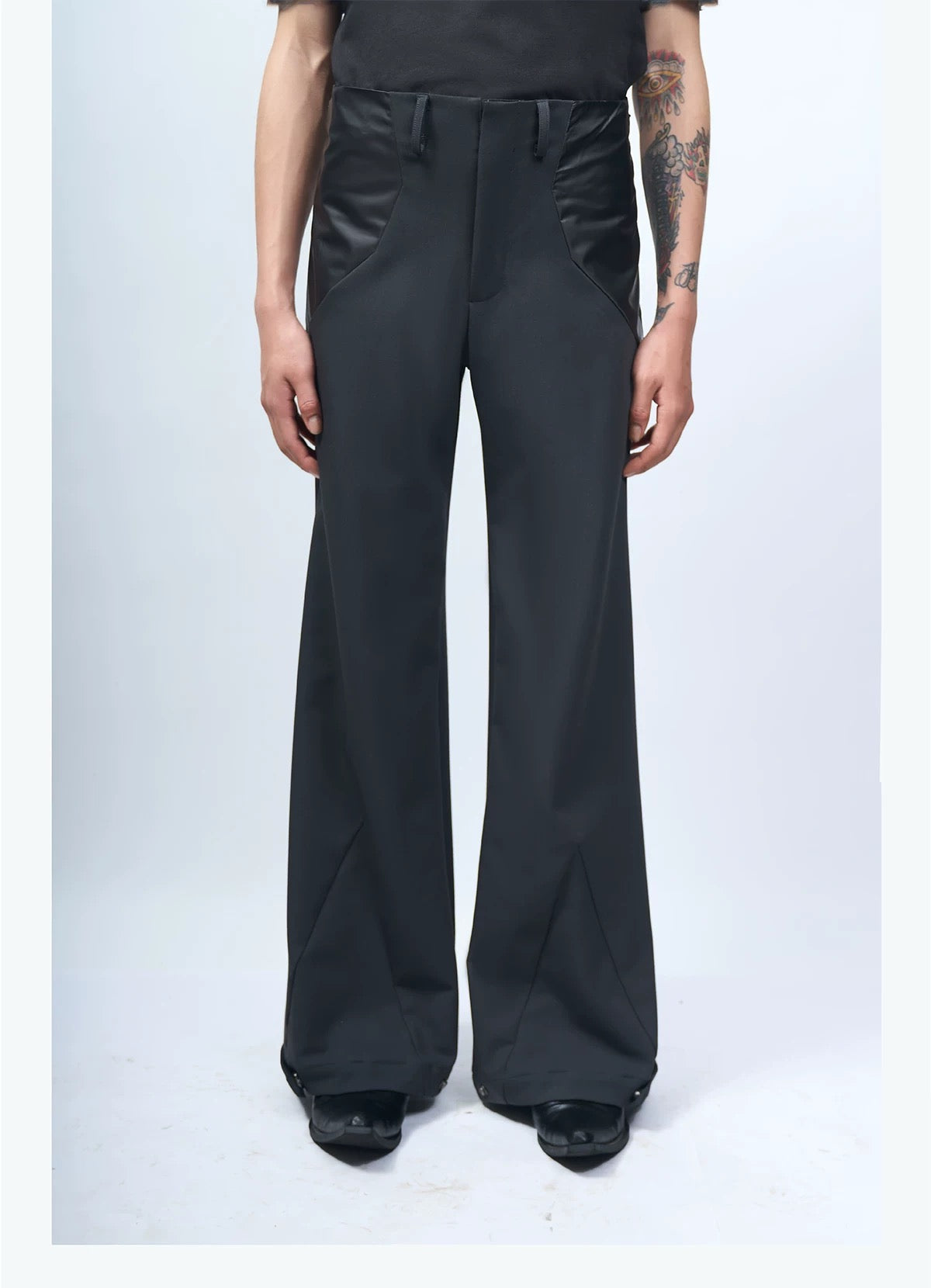 PATCHWORK ADJUSTABLE PANTS