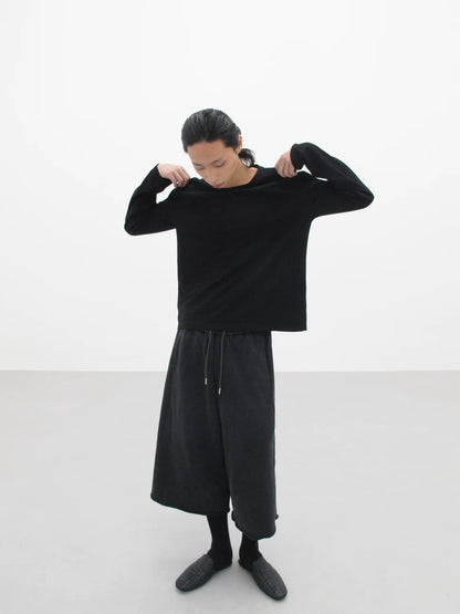 LINEN COZY BOXY TEE