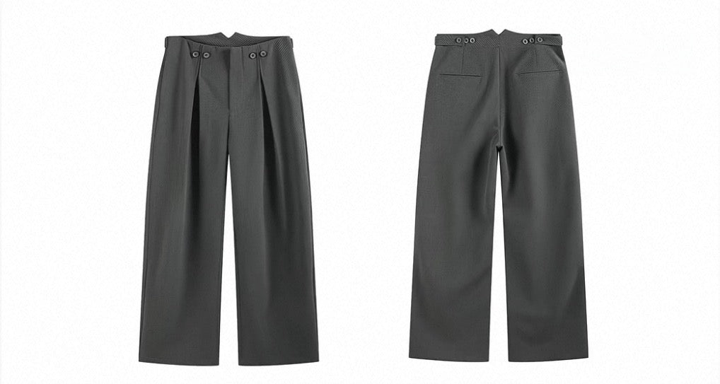 STRAIGHT LEG SUIT PANTS
