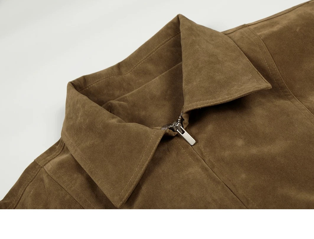 RETRO SUEDE JACKET WOMEN
