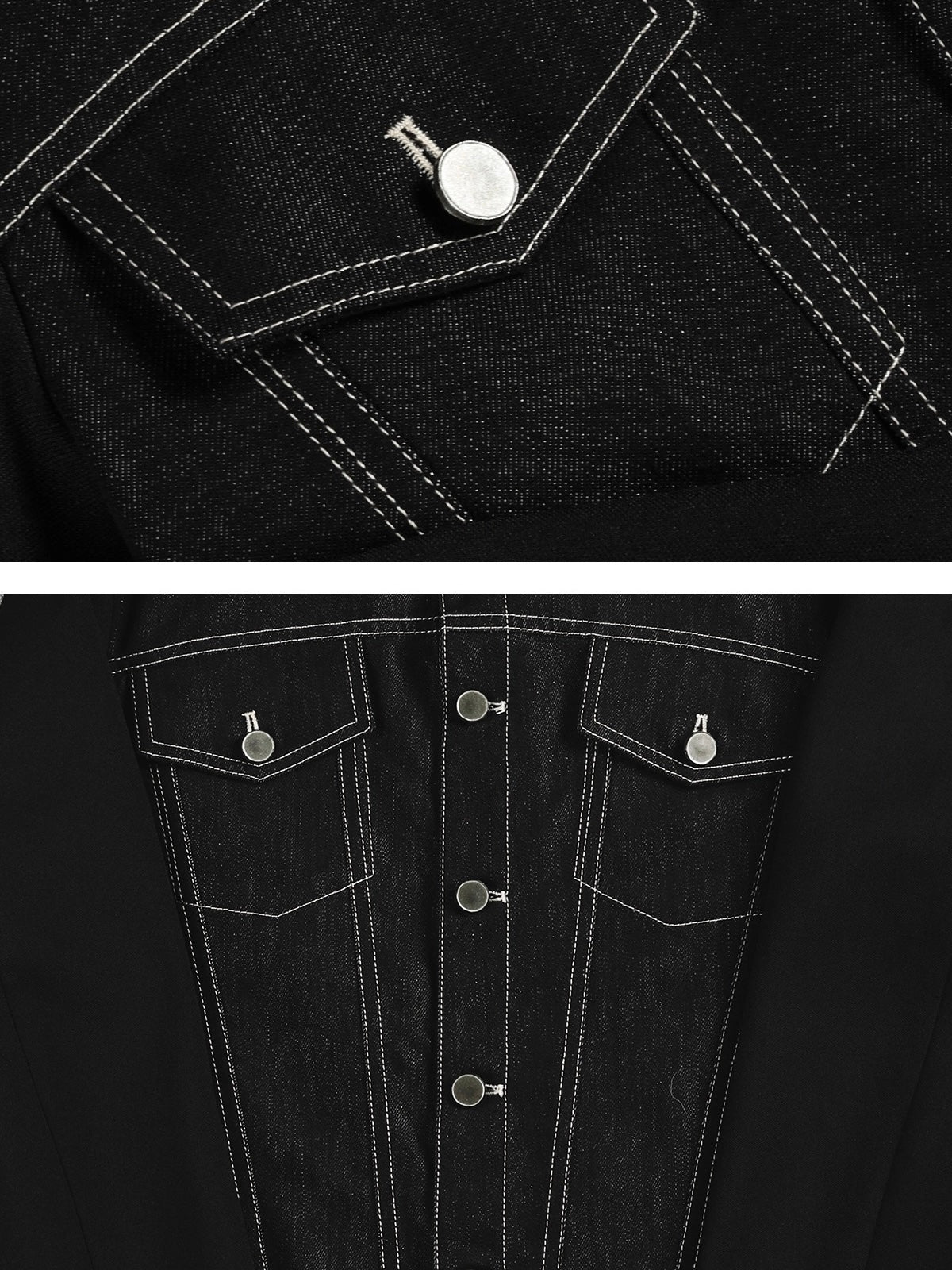 DECONSTRUCTED DENIM BLAZER