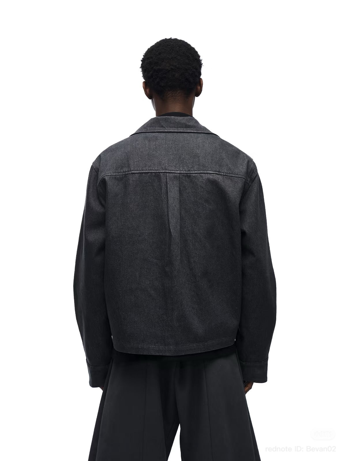 CROPPED DENIM JACKET