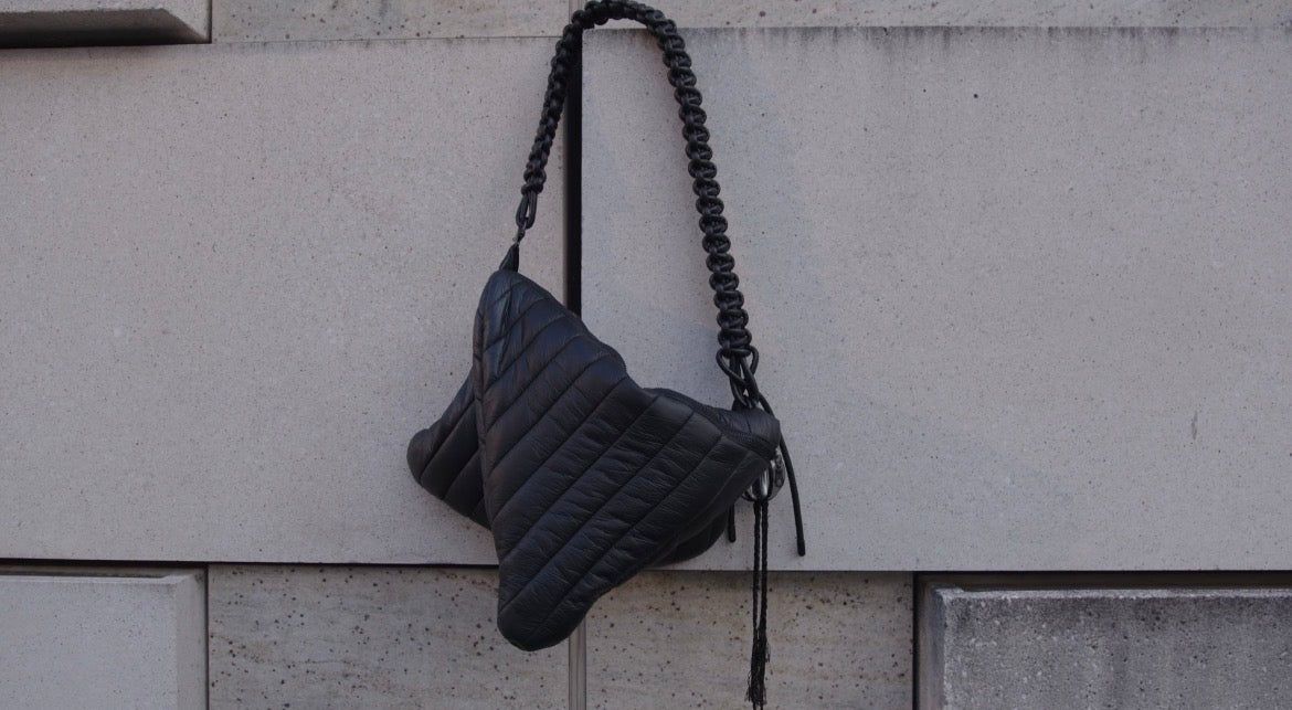 FAUX LEATHER CROSSBODY LAPTOP BAG