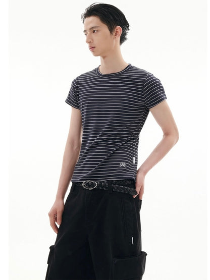 STRIPE SLIM TEE