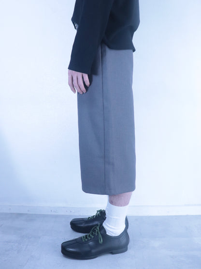 Cropped Wide Shorts