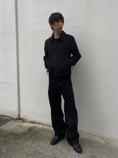SLANT ZIP SHORT JACKET