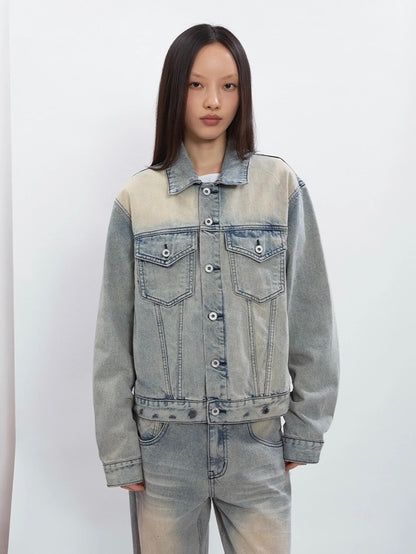 VINTAGE WASH DENIM JACKET