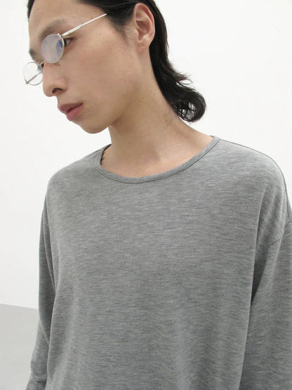 LINEN COZY BOXY TEE