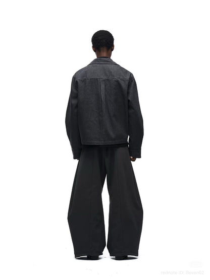 CROPPED DENIM JACKET