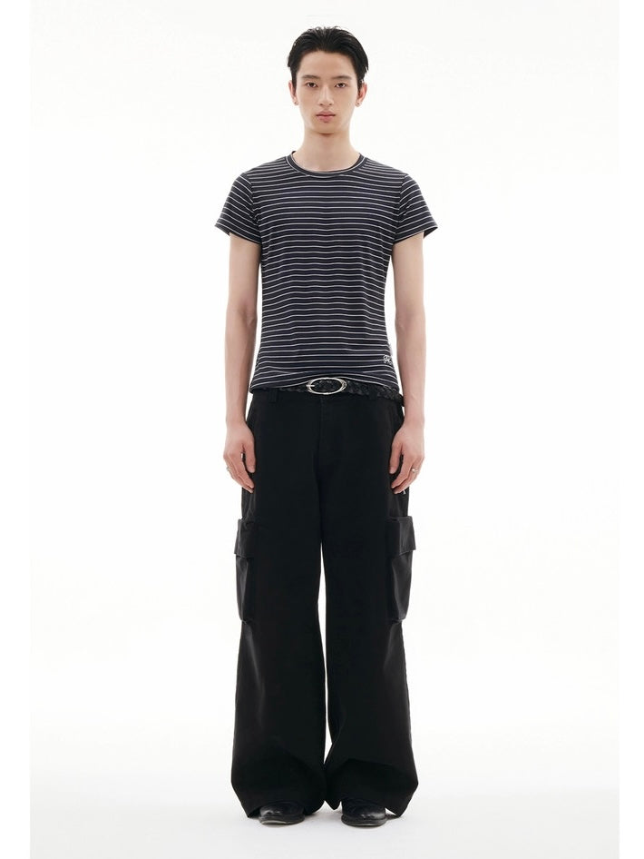 STRIPE SLIM TEE