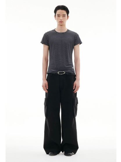 STRIPE SLIM TEE