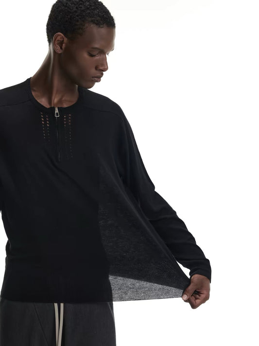 LIGHTWEIGHT WOOL-BLEND LONG SLEEVE
