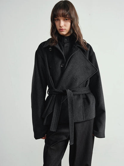 DOUBLE-FACED WOOL JACKET