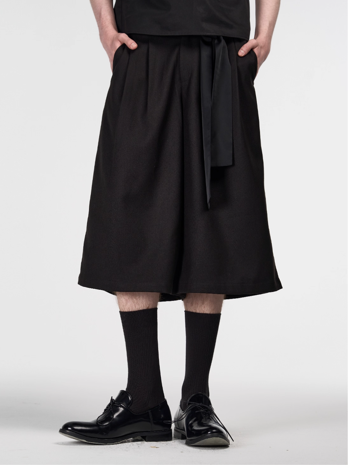 SATIN PLEAT CULOTTES