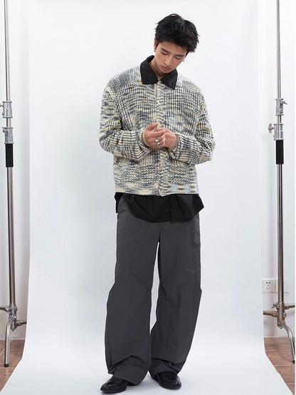 COLOR KNIT SHIRT