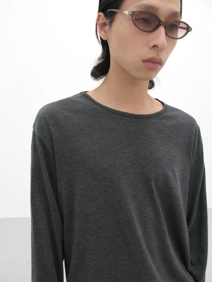 LINEN COZY BOXY TEE