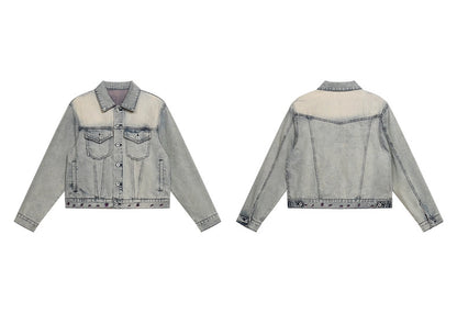 VINTAGE WASH DENIM JACKET