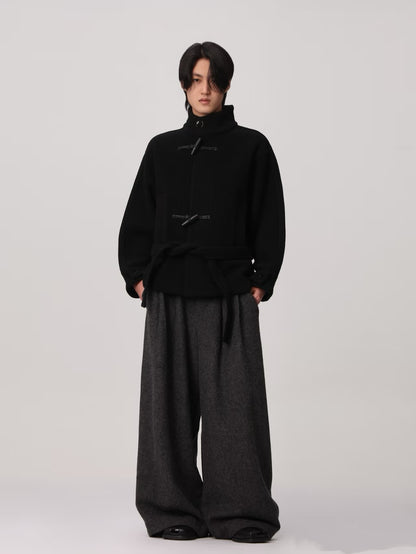 PURE WOOL FALL JACKET