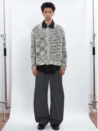 COLOR KNIT SHIRT