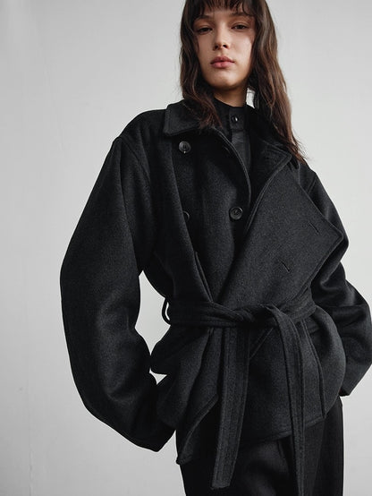 DOUBLE-FACED WOOL JACKET